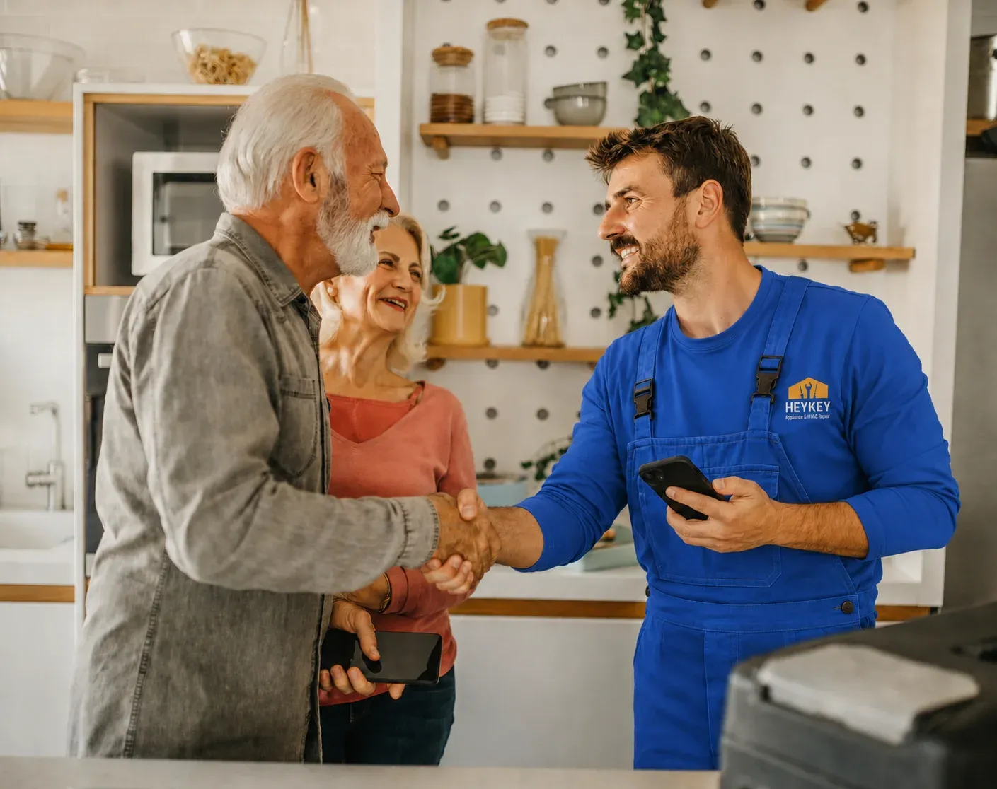 Experienced repairman in Charlotte with satisfied homeowner