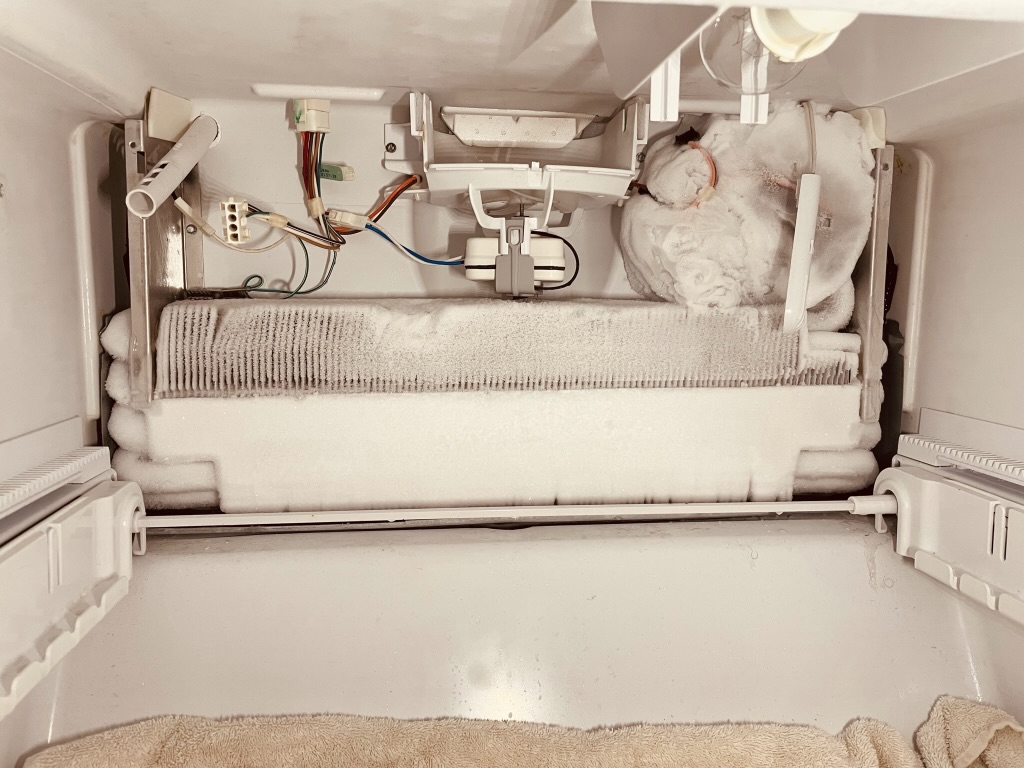 Refrigerator water dispenser repair and troubleshooting in Charlotte, NC.