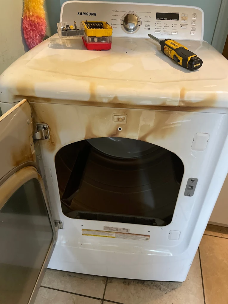 Professional dryer repair service in Charlotte NC by HeyKey.