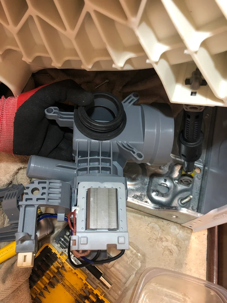 Washer motor and pump assembly repair Charlotte NCWasher motor and pump assembly repair Charlotte NC